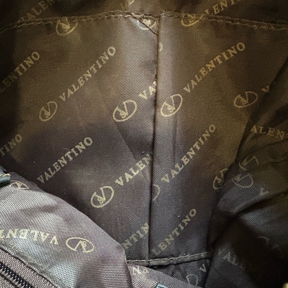 Valentino By Serendipity Valentino Black Leather Crossbody Bag - Picture 9 of 12